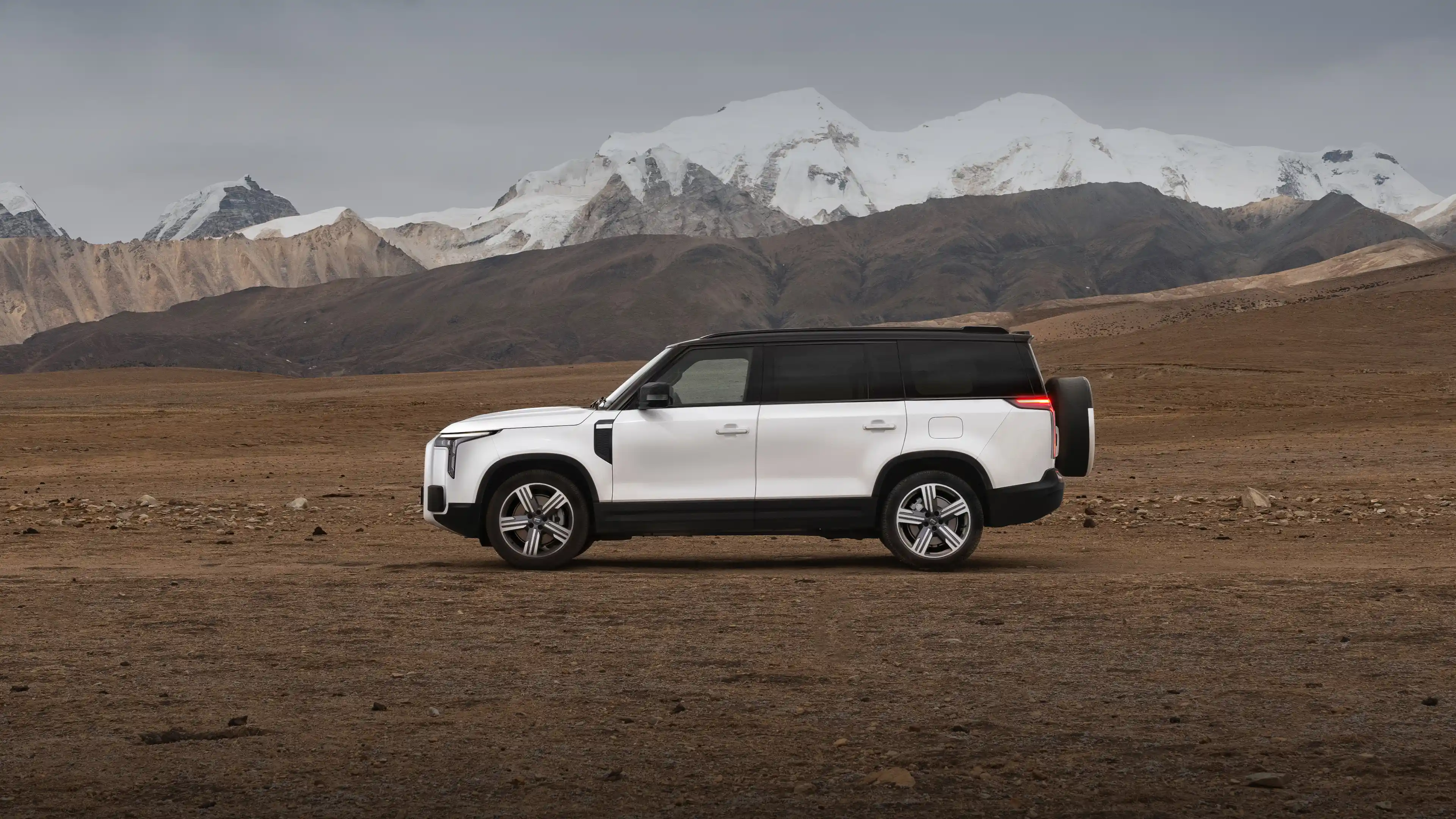 ROX luxury SUV on mountain road
